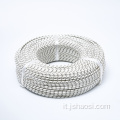Rosso e bianco 22# filo rassato in silicone